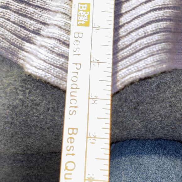 Johnstons of Elgin Shaw Sz S Cashmere Open Front Cardigan Lilac Purple Sweater - Picture 8 of 8